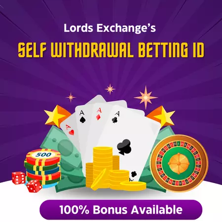 Self withdrawal Betting ID by Lords Exchange